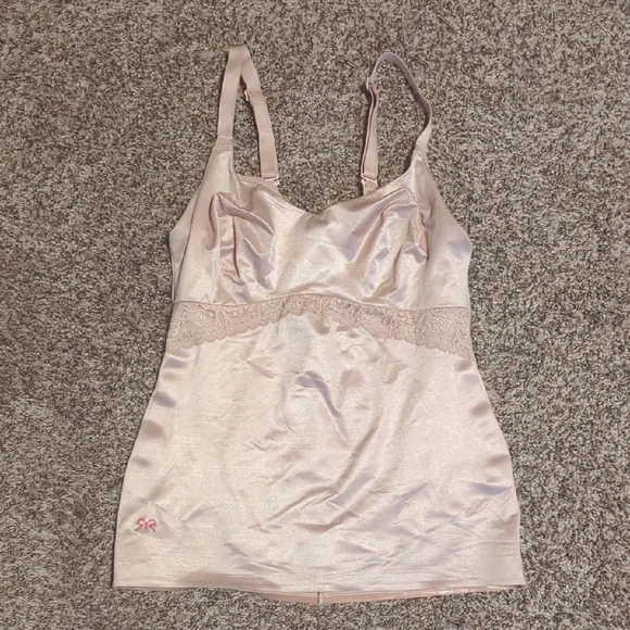 Ruby Ribbon Lace Cami - Picture 2 of 5